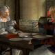 Illustration for article titled Witness emDead or Alive 5/ems Latest Fighters Engaged in a Quaint Dinner to the Death